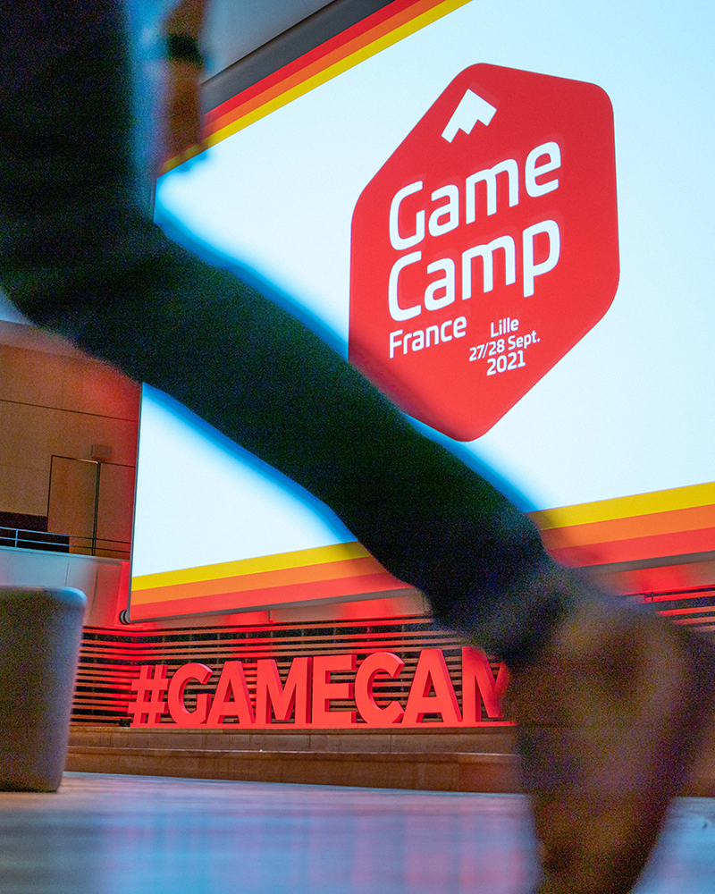 Scène du Game Camp 2021 de Lille
