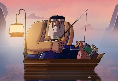 Un prix et plusieurs festivals pour The Fisherman, le court d’animation de François Balanant (promo 2021)