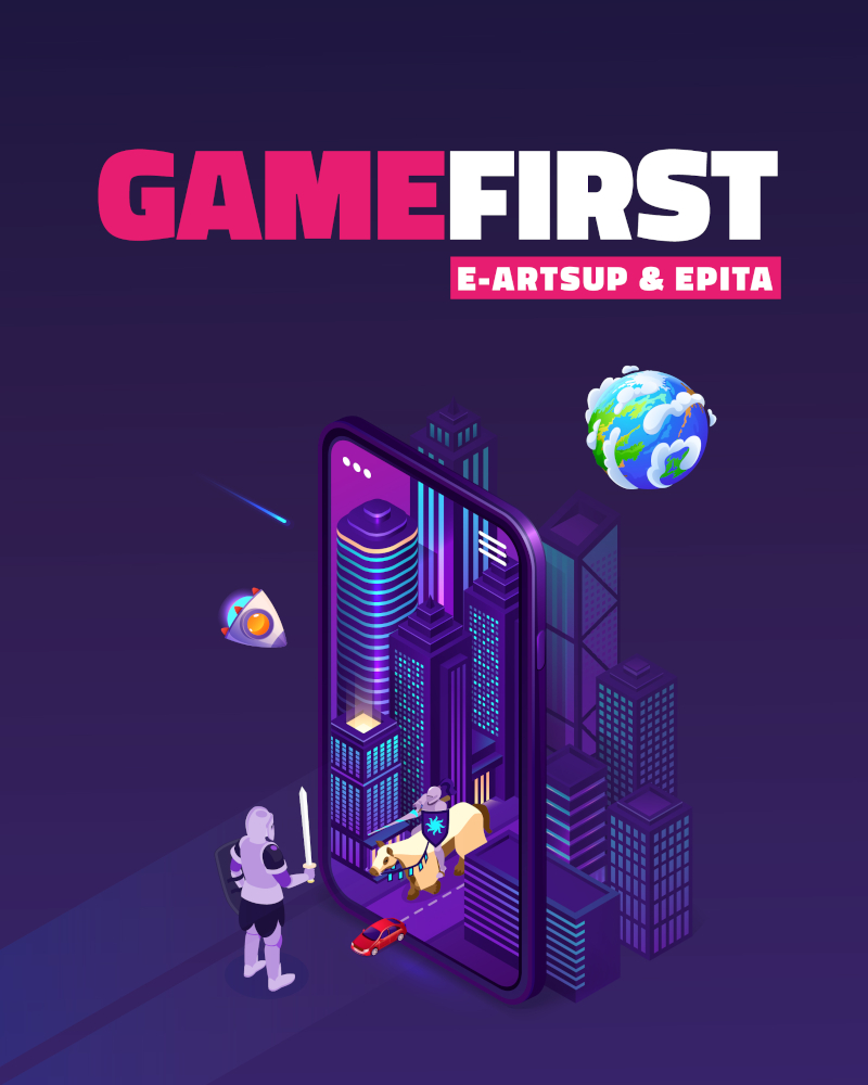 Gamefirst : projet d'étudiants de l’EPITA et d’e-artsup retenu par Voodoo