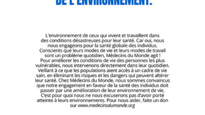 post digital textuel pour médecins du monde