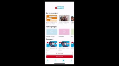 Interface utilisateur mobile