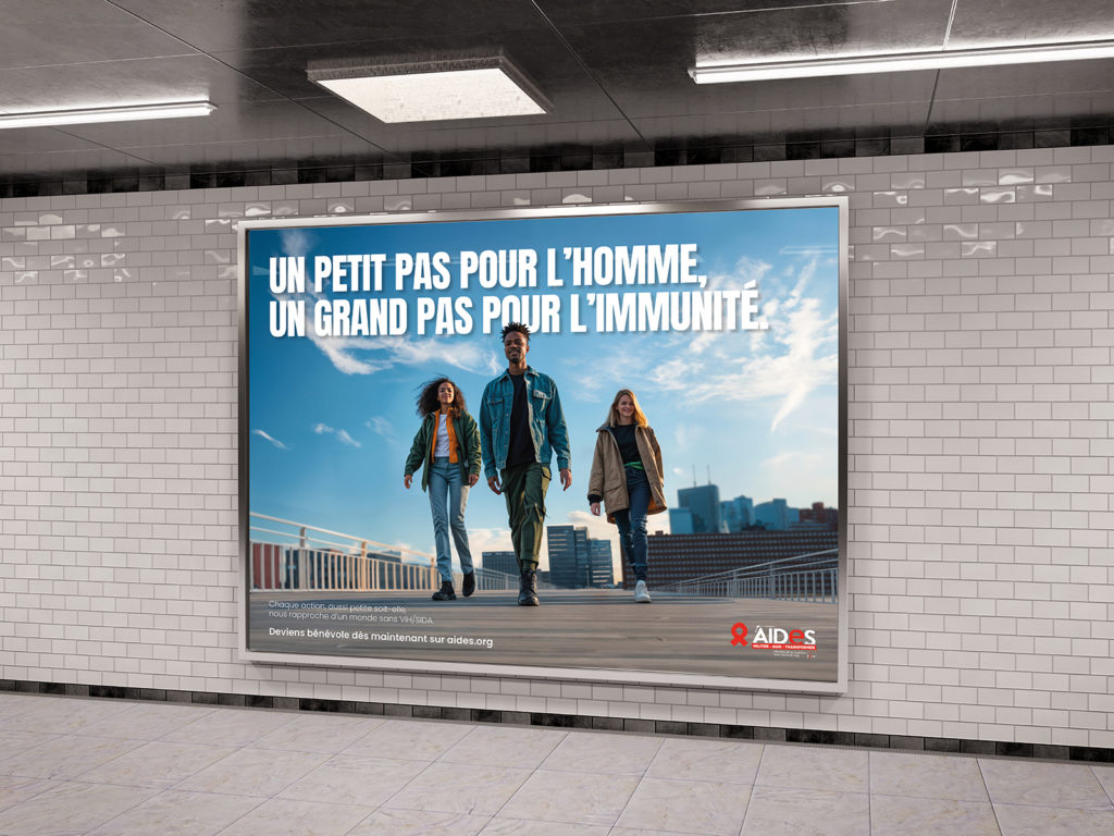 Affiche publicitaire sur un mur dans un espace intérieur, Mlle Pitch Awards 2024