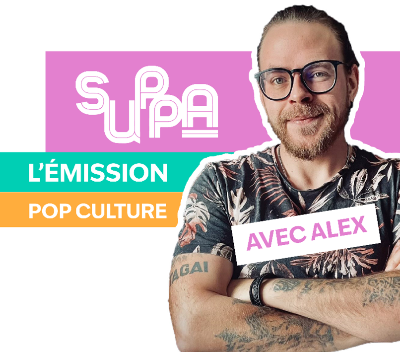 Alex Martin, Areyku, animateur de l'emission SUPPA pour e-artsup