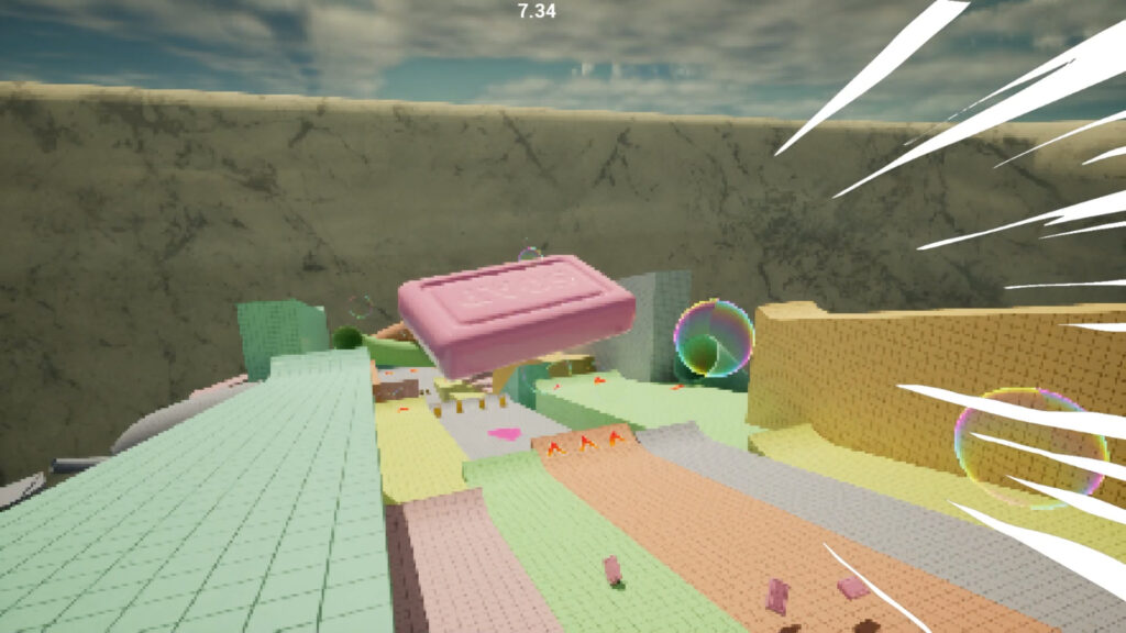 Global Game Jam 2025 - e-artsup : jeu Slip n Soap