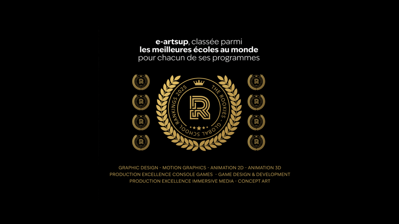 Pris remportés par e-artsup aux The Rookies 2025