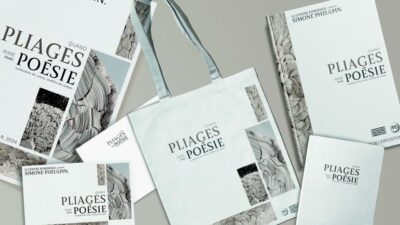 Identité visuelle imprimée sur papeterie