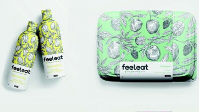 Packaging illustré pour produit alimentaire