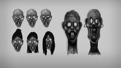 Recherche graphique d'expressions de créatures fantastiques