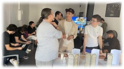 Événement étudiant et échanges professionnels organisés sur le campus e-artsup