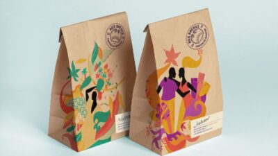 Packaging illustré pour produits alimentaires