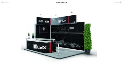 Stand d'exposition professionnel