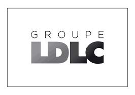 Logo du Groupe LDLC, un un groupe français de commerce en ligne
