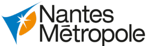 Logo de Nantes Metropole, partenaire de l'école e-artsup