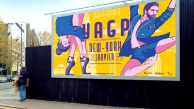 Affiche publicitaire grand format