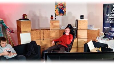 Espace détente gaming et streaming sur le campus XP The Esport & Gaming School