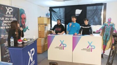 Plateau de streaming et tournage d’émission sur le campus XP