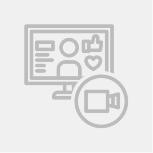 Symbole de streaming pédagogique et apprentissage en ligne