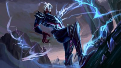 Illustration dynamique d'un personnage de science-fiction