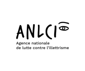 Logo de l'Agence nationale de lutte contre l'illettrisme, partenaire de l'école e-artsup