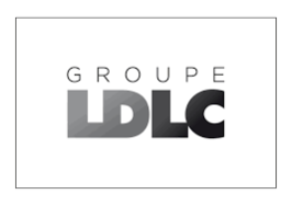 Logo du groupe LDLC, partenaire de l'école e-artsup