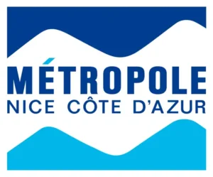 Logo de la métropole Nice Côte d'Azur, partenaire de l'école e-artsup