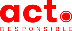 Logo de act responsible, partenaire de l'école e-artsup