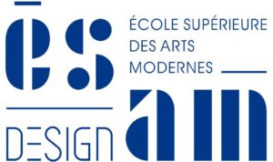 Logo de ESAM Design, partenaire de l'école e-artsup