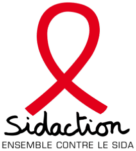 Logo du sidaction, partenaire de l'école e-artsup