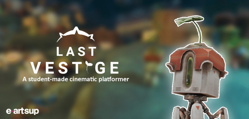 Image du jeu vidéo Last Vestige avec un petit robot