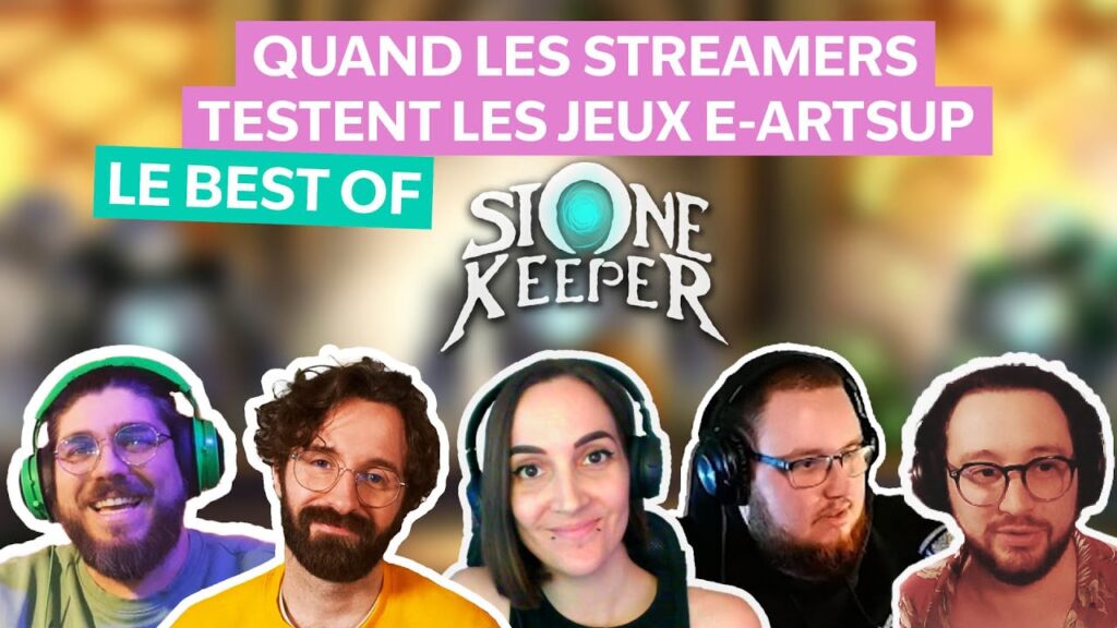 Miniature Quand les streamers testent les jeux étudiants d'e-artsup, Stone keeper