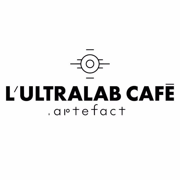 Logo de l'ultralab café, partenaire de l'école e-artsup