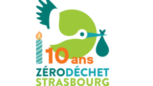 Logo de Strasbourg zéro déchet, partenaire de l'école e-artsup