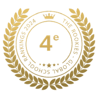 Macaron doré The Rookies, 4e Global School Rankings 2024