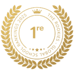 Macaron doré The Rookies, 1re Global School Rankings 2025