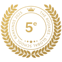Macaron doré The Rookies, 5e Global School Rankings 2025
