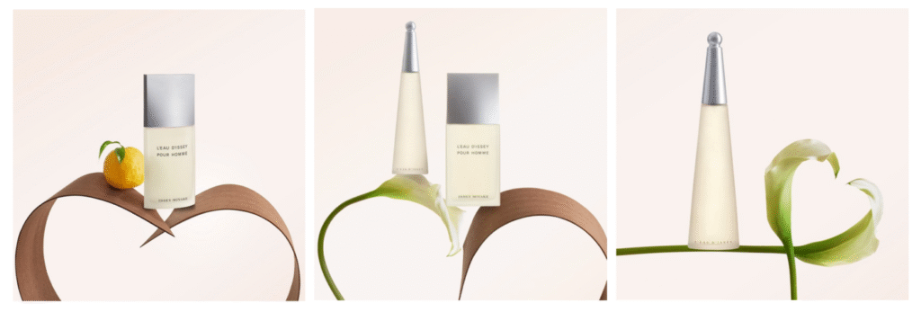 Pack de produits cosmétiques minimalistes sur fond blanc
