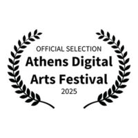 Laurier de sélection pour l'édition 2025 du Athens Digital Arts Festival Online