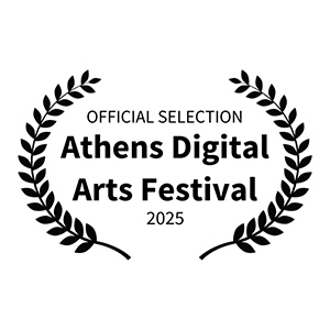 Laurier de sélection pour l'édition 2025 du Athens Digital Arts Festival Online