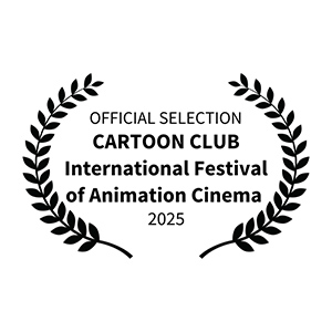 Laurier de sélection pour l'édition 2025 du Cartoon Club International Festival of Animation Cinema