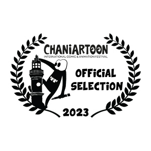 Laurier de sélection pour l'édition 2023 du Chaniartoon Internation Comic & Animation Festival en Grèce