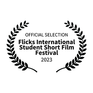 Laurier de sélection pour l'édition 2023 du Flicks International Student Short Film Festival