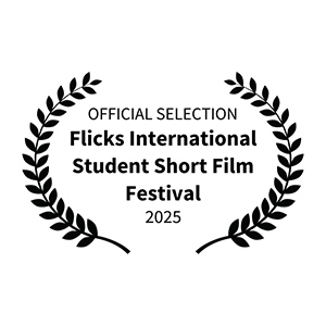Laurier de sélection pour l'édition 2025 du Flicks International Student Short Film Festival