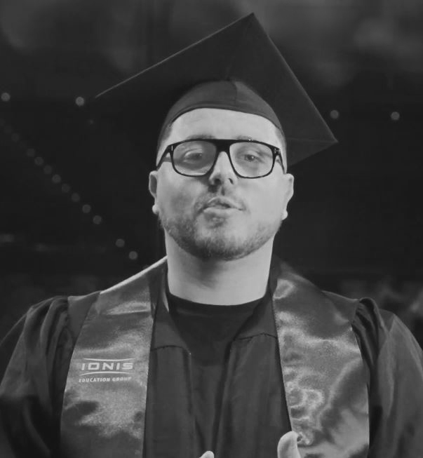 Portrait de Lucas Escarpit, major XP by e-artsup, promo 2025