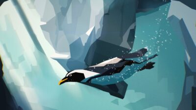 Illustration d'un animal aquatique dans un décor aquatique